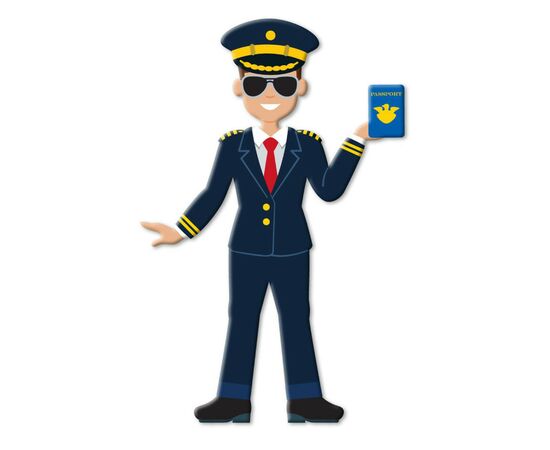 Набор для творчества Melissa&Doug Объемные наклейки Профессии (MD9426), изображение 4 Набор для творчества Melissa&Doug Объемные наклейки Профессии (MD9426), изображение 4