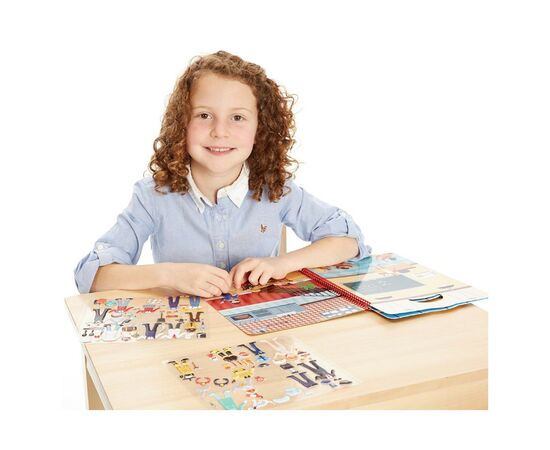 Набор для творчества Melissa&Doug Объемные наклейки Профессии (MD9426), изображение 5 Набор для творчества Melissa&Doug Объемные наклейки Профессии (MD9426), изображение 5