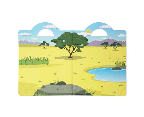 Набор для творчества Melissa&Doug Объемные наклейки Сафари (MD9106), изображение 2