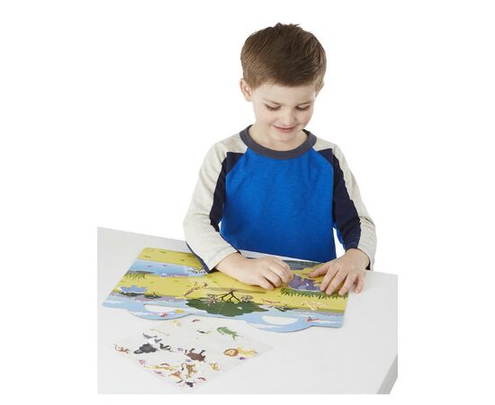 Набор для творчества Melissa&Doug Объемные наклейки Сафари (MD9106), изображение 5