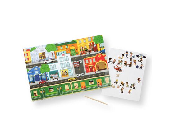Набор для творчества Melissa&Doug Переводные наклейки Вокруг дома (MD9530), изображение 2 Набор для творчества Melissa&Doug Переводные наклейки Вокруг дома (MD9530), изображение 2