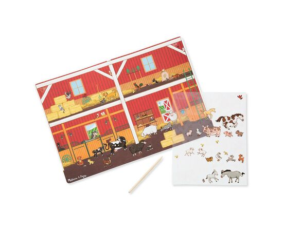Набор для творчества Melissa&Doug Переводные наклейки Ферма (MD9531), изображение 3