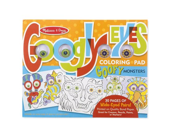 Набір для творчості Melissa&Doug Розмальовка з очима Монстри (MD5166)