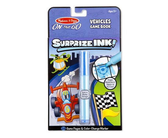 Набір для творчості Melissa&Doug Розмальовка-сюрприз Автомобілі (MD5286)