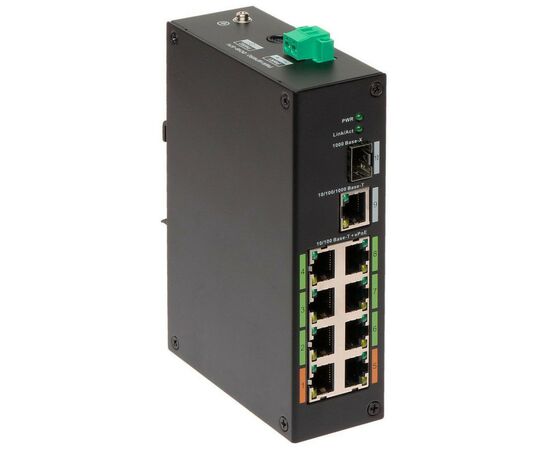 Коммутатор сетевой Dahua DH-LR2110-8ET-120, изображение 2 Коммутатор сетевой Dahua DH-LR2110-8ET-120, изображение 2