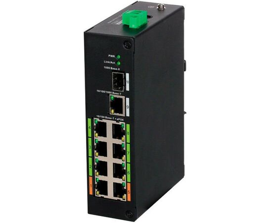 Коммутатор сетевой Dahua DH-LR2110-8ET-120