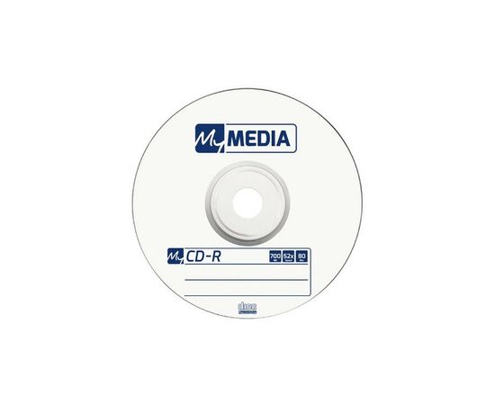 Диск CD MyMedia CD-R 700Mb 52x MATT SILVER Wrap 50 (69201), изображение 3 Диск CD MyMedia CD-R 700Mb 52x MATT SILVER Wrap 50 (69201), изображение 3