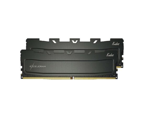 Модуль пам'яті для комп'ютера DDR4 32GB (2x16GB) 3200 MHz Black Kudos eXceleram (EKBLACK4323216CD)