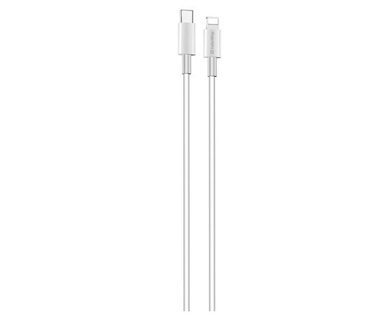 Дата кабель USB-C to Lightning 1.0m 3A white ColorWay (CW-CBPDCL032-WH), изображение 2 Дата кабель USB-C to Lightning 1.0m 3A white ColorWay (CW-CBPDCL032-WH), изображение 2