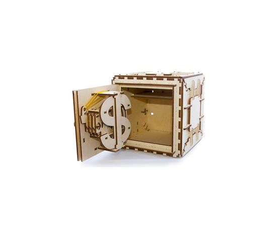 Конструктор Ugears механический Сейф (70011), изображение 3 Конструктор Ugears механический Сейф (70011), изображение 3