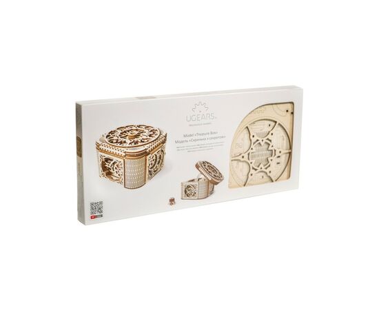 Конструктор Ugears механический Шкатулка с секретом (70031), изображение 8 Конструктор Ugears механический Шкатулка с секретом (70031), изображение 8