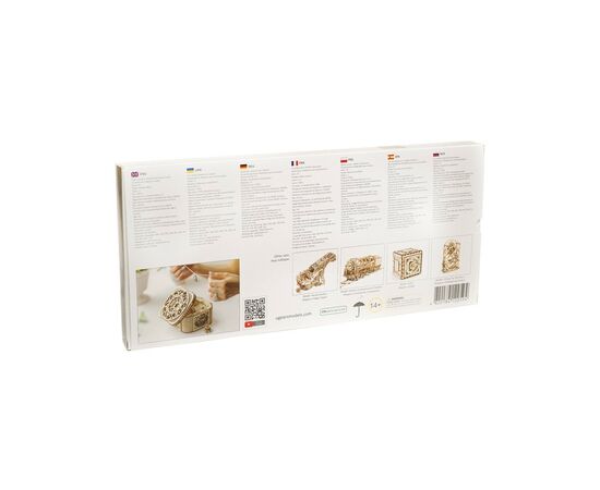 Конструктор Ugears механический Шкатулка с секретом (70031), изображение 9 Конструктор Ugears механический Шкатулка с секретом (70031), изображение 9