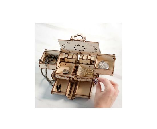Конструктор Ugears механический Антикварная шкатулка (70089), изображение 7 Конструктор Ugears механический Антикварная шкатулка (70089), изображение 7