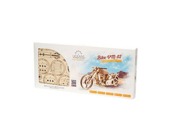 Конструктор Ugears механический Байк VM-02 (70051), изображение 5 Конструктор Ugears механический Байк VM-02 (70051), изображение 5