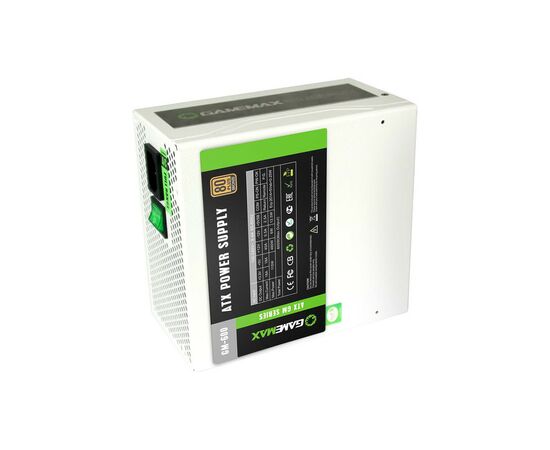 Блок питания Gamemax 600W (GM-600-WHITE), изображение 3 Блок питания Gamemax 600W (GM-600-WHITE), изображение 3