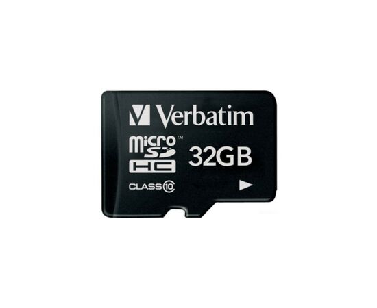 Карта памяти Verbatim 32GB microSDHC Class 10 (44083)