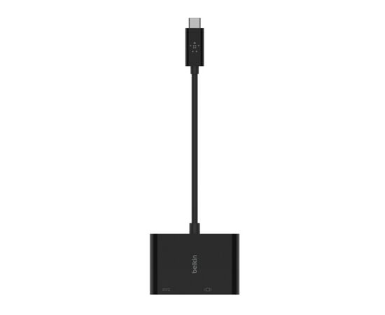 Переходник USB-C - VGA 60W PD, black Belkin (AVC001BTBK), изображение 3 Переходник USB-C - VGA 60W PD, black Belkin (AVC001BTBK), изображение 3