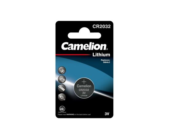 Батарейка CR 2032 Lithium * 1 Camelion (CR2032-BP1)