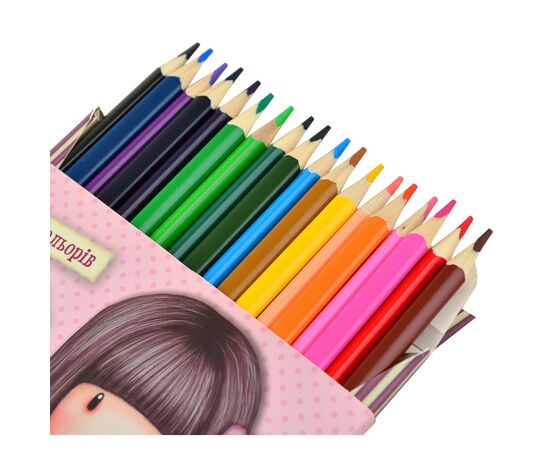 Карандаши цветные Yes Santoro Rosebud 18 цв (290567), изображение 2 Карандаши цветные Yes Santoro Rosebud 18 цв (290567), изображение 2