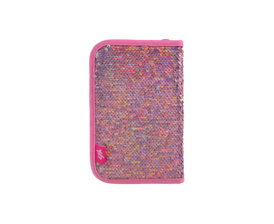Пенал Yes Sequins твердый одинарный без клапана (532421), изображение 3 Пенал Yes Sequins твердый одинарный без клапана (532421), изображение 3