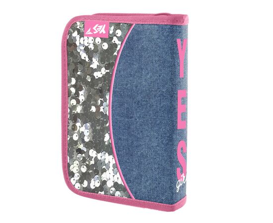 Пенал Yes Girl твердый одинарный с клапаном (532870), изображение 2