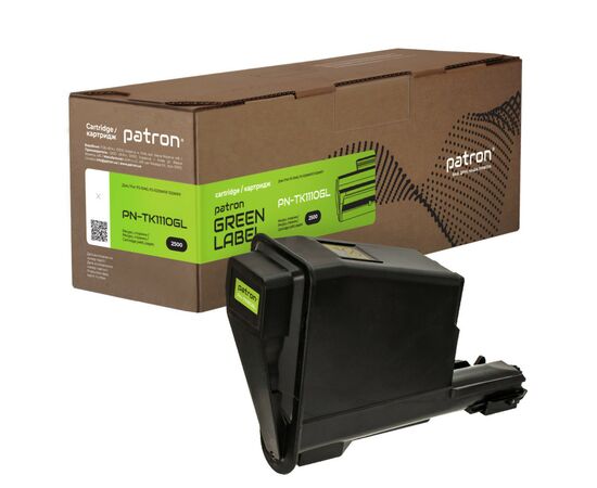 Тонер-картридж Patron KYOCERA TK-1110 GREEN Label (PN-TK1110GL)