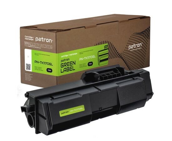 Тонер-картридж Patron KYOCERA TK-1170 GREEN Label (PN-TK1170GL)
