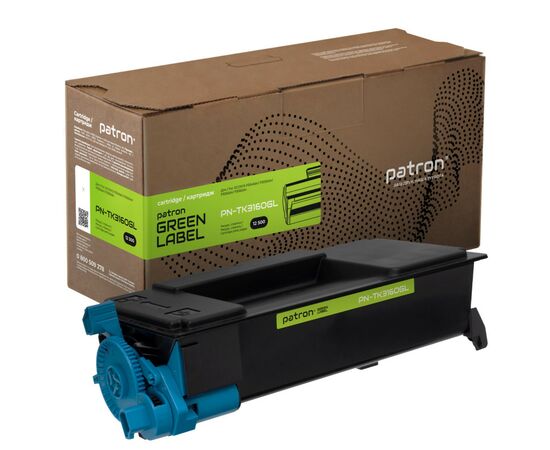 Тонер-картридж Patron KYOCERA TK-3160 GREEN Label (PN-TK3160GL)