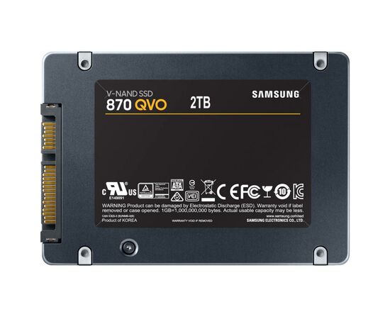 Накопитель SSD 2.5" 2TB Samsung (MZ-77Q2T0BW), изображение 2 Накопитель SSD 2.5" 2TB Samsung (MZ-77Q2T0BW), изображение 2