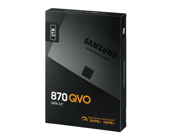 Накопитель SSD 2.5" 2TB Samsung (MZ-77Q2T0BW), изображение 6 Накопитель SSD 2.5" 2TB Samsung (MZ-77Q2T0BW), изображение 6