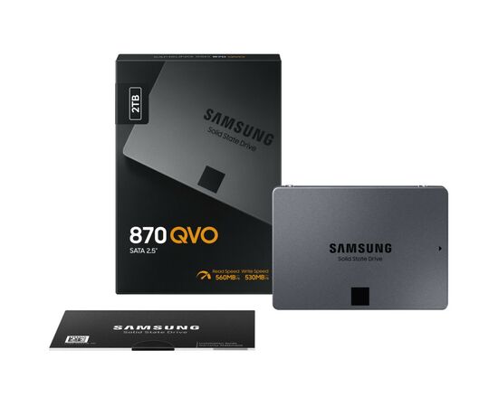 Накопитель SSD 2.5" 2TB Samsung (MZ-77Q2T0BW), изображение 8 Накопитель SSD 2.5" 2TB Samsung (MZ-77Q2T0BW), изображение 8