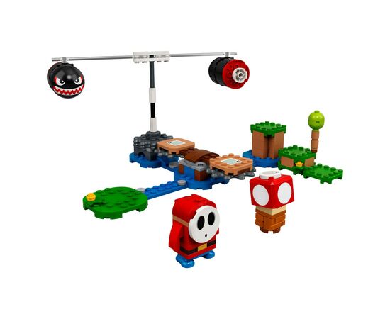 Конструктор LEGO Super Mario Огневой налёт Билла-банзай дополнительный набор (71366), изображение 2 Конструктор LEGO Super Mario Огневой налёт Билла-банзай дополнительный набор (71366), изображение 2