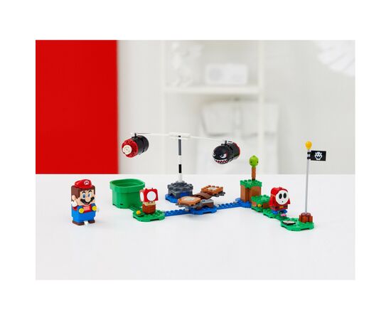 Конструктор LEGO Super Mario Огневой налёт Билла-банзай дополнительный набор (71366), изображение 4 Конструктор LEGO Super Mario Огневой налёт Билла-банзай дополнительный набор (71366), изображение 4