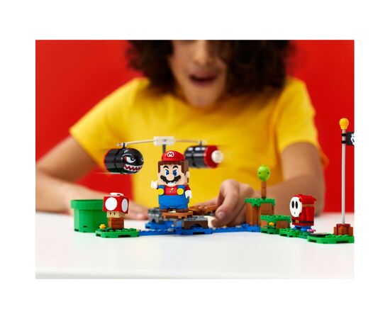 Конструктор LEGO Super Mario Огневой налёт Билла-банзай дополнительный набор (71366), изображение 5 Конструктор LEGO Super Mario Огневой налёт Билла-банзай дополнительный набор (71366), изображение 5