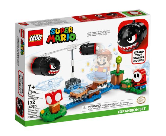 Конструктор LEGO Super Mario Огневой налёт Билла-банзай дополнительный набор (71366)