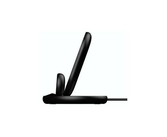 Зарядное устройство Belkin 3-in-1 Wireless Pad/Stand/Apple Watch, black (WIZ001VFBK), изображение 2 Зарядное устройство Belkin 3-in-1 Wireless Pad/Stand/Apple Watch, black (WIZ001VFBK), изображение 2