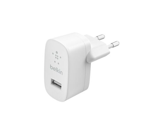 Зарядное устройство Belkin (12W) USB-A 2.4A, white (WCA002VFWH), изображение 3 Зарядное устройство Belkin (12W) USB-A 2.4A, white (WCA002VFWH), изображение 3