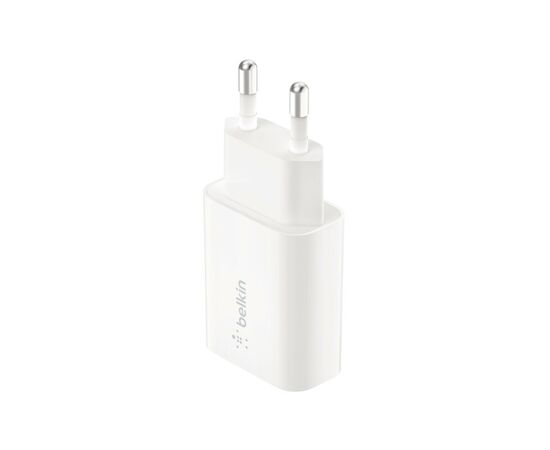Зарядное устройство Belkin (18W) USB-A 3A, QC3, white (WCA001VFWH), изображение 2 Зарядное устройство Belkin (18W) USB-A 3A, QC3, white (WCA001VFWH), изображение 2
