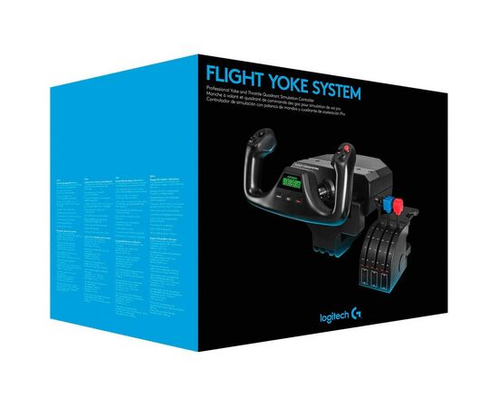 Руль Logitech G Saitek PRO Flight Yoke System (945-000004), изображение 2 Руль Logitech G Saitek PRO Flight Yoke System (945-000004), изображение 2