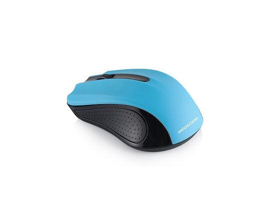 Мишка Modecom MC-WM9 Wireless Black-Blue (M-MC-0WM9-140), зображення 3 Мишка Modecom MC-WM9 Wireless Black-Blue (M-MC-0WM9-140), зображення 3
