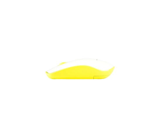 Мышка Modecom MC-WM112 Wireless Yellow-White (M-MC-WM112-290), изображение 2 Мышка Modecom MC-WM112 Wireless Yellow-White (M-MC-WM112-290), изображение 2