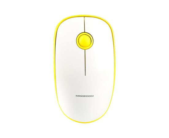 Мышка Modecom MC-WM112 Wireless Yellow-White (M-MC-WM112-290)