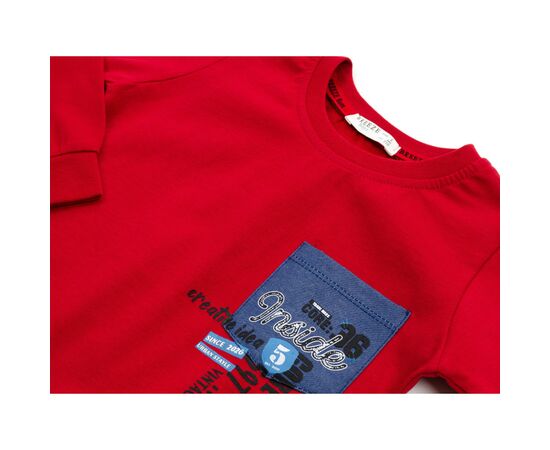 Кофта Breeze з кишенькою (14695-116B-red), зображення 3 Кофта Breeze з кишенькою (14695-116B-red), зображення 3