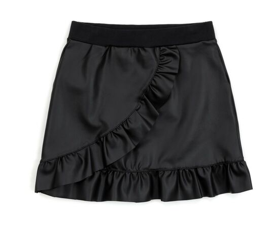 Юбка Lovetti с оборкой (6645-158G-black)