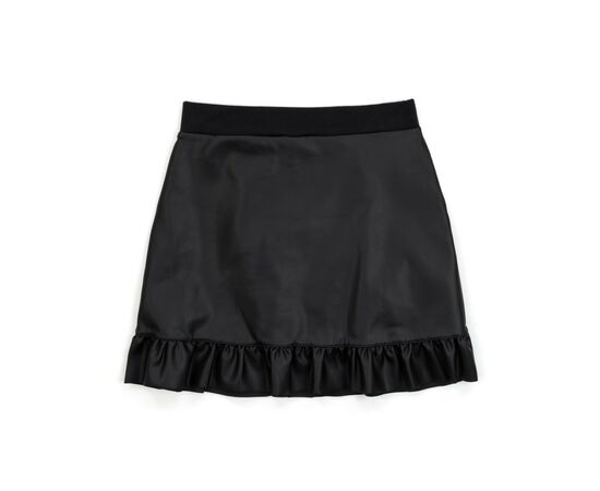 Юбка Lovetti с оборкой (6644-122G-black), изображение 2 Юбка Lovetti с оборкой (6644-122G-black), изображение 2
