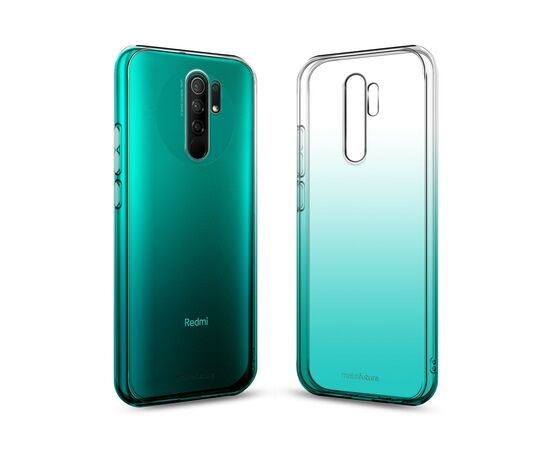 Чохол до моб. телефона MakeFuture Xiaomi Redmi 9 Gradient (TPU) Azure (MCG-XR9AZ)