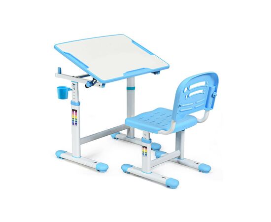 Парта со стулом Evo-kids Evo-07 Blue