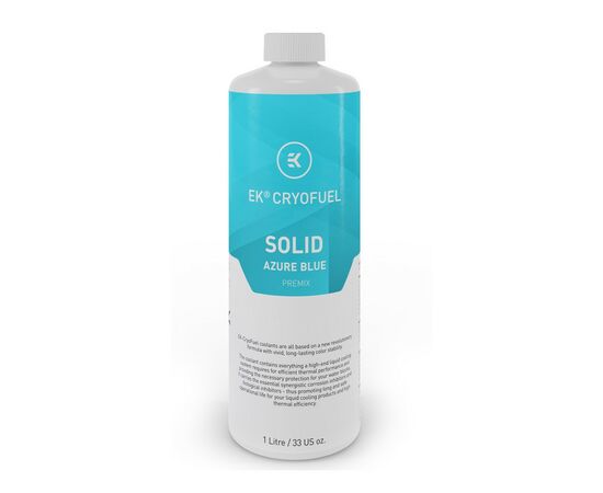 Охлаждающая жидкость Ekwb EK-CryoFuel Solid Azure Blue (Premix 1000mL) (3831109880357)