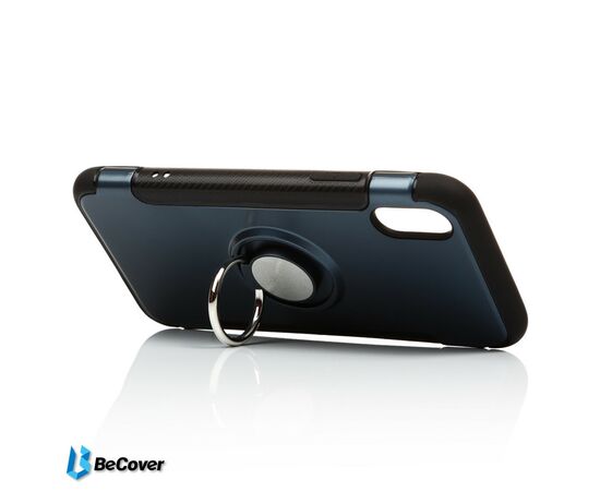 Чехол для моб. телефона BeCover Magnetic Ring Stand Apple iPhone X/XS Blue (701782) (701782), изображение 3