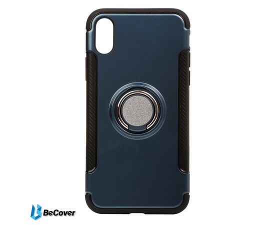 Чохол до моб. телефона BeCover Magnetic Ring Stand Apple iPhone X/XS Blue (701782) (701782)